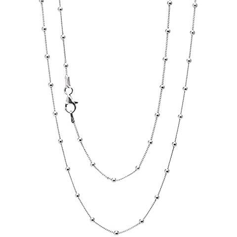 Treasure Bay 925 Silver Beaded Necklace Cover