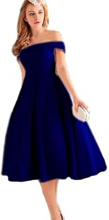 فستان نساءى دون اكمام قصة واسعة