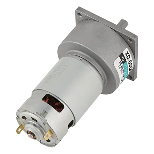 Moteur à engrenages en métal DC12V 24V à haute vitesse de torsion