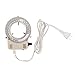 Adjustable LED Ring Light Microscope Illuminator Ring LED Light Source for Stereo Microscope Camera US Plug 100â€‘240V