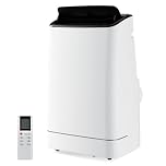 GiantexUK 18000BTU Portable Air Conditioner, 4-In-1 Mobile AC Unit, Dehumidifier, Cooling Fan with 3 Speeds, Sleep Mode, 24H Timer, LED Display & Remote Control, Powerful Air Cooler