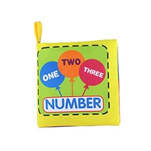 Toddler Activity Book, Baby Cloth Book Toddler Activity Book for Baby Early Education Development Learning Activity