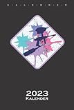 Gotcha Paintball Kalender 2023: Jahreskalender für Gotcha-Begeisterte und Freunde des bunten Farbenspiels