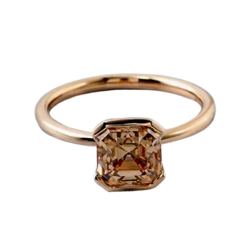 Bague d'anniversaire moissanite argent 925 cadeau femme pierre avril