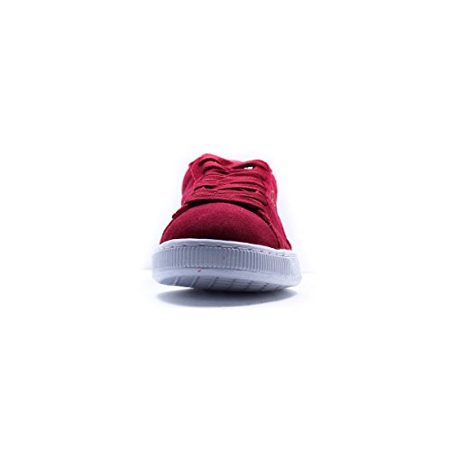 Image of PUMA Men's Suede Classic + Lace-Up Fashion Sneaker, Rio Red /High Risk Red, 11.5 M US