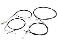 Bowdenzug Reparaturset - Bremszug, Gaszug & Chokezug kompatibel für Puch Maxi S/N 50 2T AC - langlebige Innenhülle - leichtgängige Züge für zuverlässige Funktion