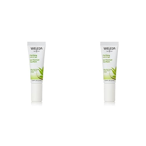 Miniatura 1 de Weleda Clarifying S.O.S. Gel facial, corteza de sauce, 0.34 onzas (paquete de 2)