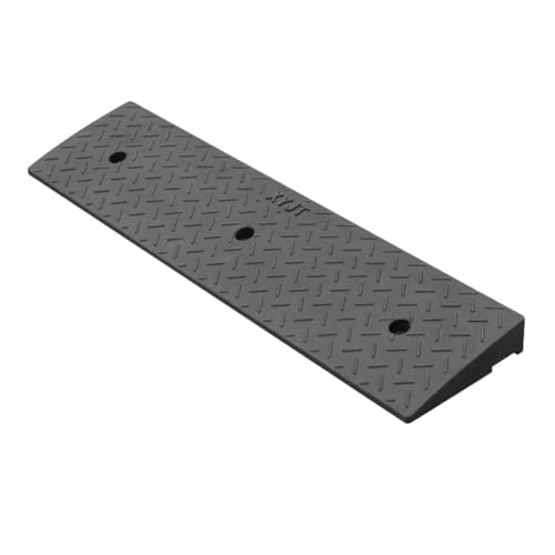 Rampa de umbral de goma 10 cm para silla de ruedas miniatura 1