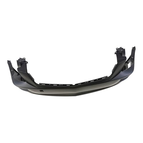Image of FitParts Compatible with Cadillac STS 2005-2007 Front Bumper Cover | Primed, Without Headlight Washer Holes, Without headlight washer, Ready to Paint, OEM 12335935, GM1000756