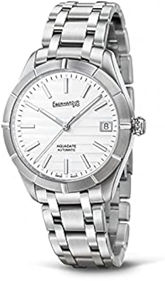 41041.1 CA EBERHARD Aquadate quadrante bianco : Amazon.it: Orologi
