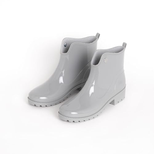 Bottes de pluie Scholl Hilo gris en taille 37 pour femme - 4