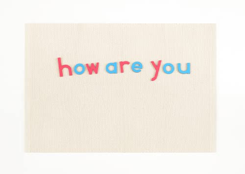 JE JOUE Montessori Materials Children Playing Mat Pure Cotton Working Rug for Toddlers (17"×27", Beige)