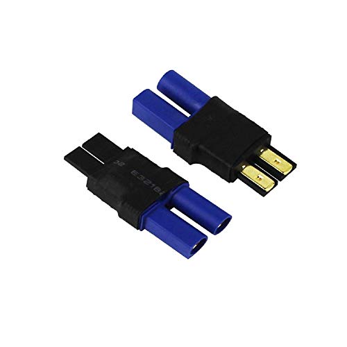 FLY RC 4PCS Male Traxxas TRX to Female EC5 Adapter No Wires Connectors for RC LiPo Battery NiMH NiCd ESC