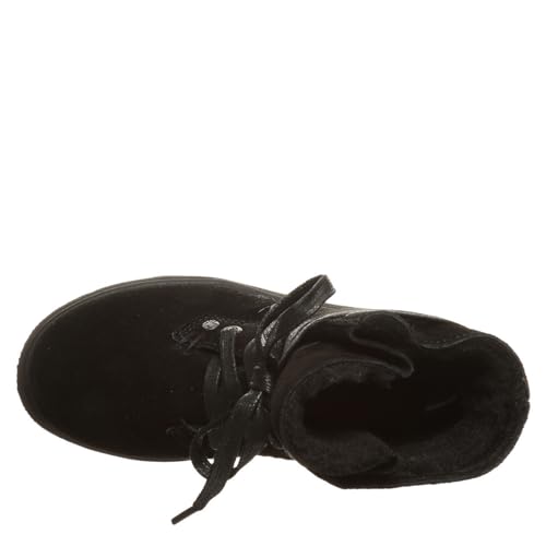 BEARPAW Krista Youth Boot - Classic Suede Slip On Winter Boot in Multiple Colors4