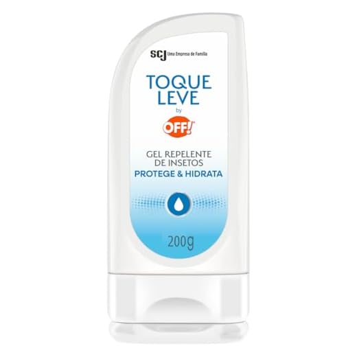 OFF! Repelente Toque Leve, Gel Hidratante, Com Icaridina, Eficaz contra Mosquitos, Proteção por até 6h, 200g