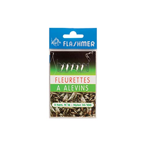 LIGNE FLEURETTES A ALEVINS - 5 Ham. N°16 - VERTE Cover