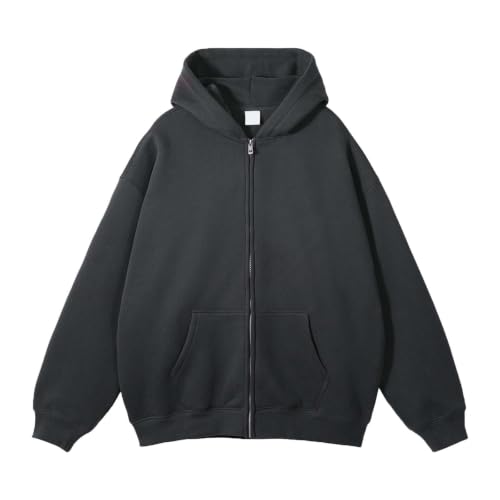 Zip Hoodies For Men Fleece Hooded Sweatshirts Casual Jacket With Pockets - image 3