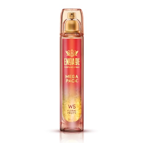 Image of Engage W5 Perfume for Women, Floral and Fruity Fragrance Scent, Skin Friendly Women Perfume, 160 ml