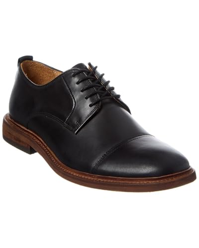Warfield & Grand Cap Toe Leather Oxford, 11, Black