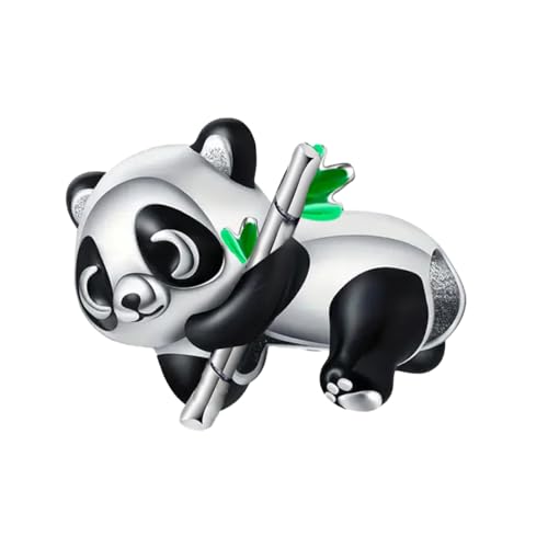 Aurevella Ciondolo con fiore e farfalla,S925 Argento Sterling Charm, Compatibile con Bracciali e Collane di Stile Europeo e Americano