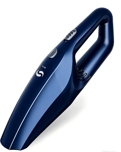 SERVOMASTER Aspirateur a Main, Mini Aspirateur Voiture Puissant sans Fil avec Batterie Rechargeable, 500PA, 7.2V