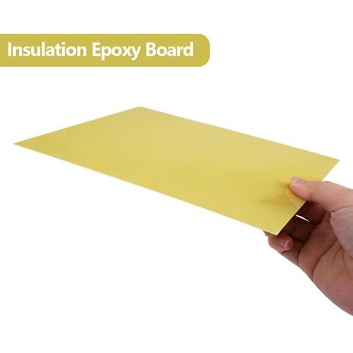 10 Stück Epoxy Board aus Glasfaserplatte, 205x175mm 3240 Epoxidplatte FR-4, Hochtemperaturbeständiges, Epoxid-Isolierplatte Platte, Isolierbrett, Fiberglasplatte für DIY Batterie Pack Lithium Batterie