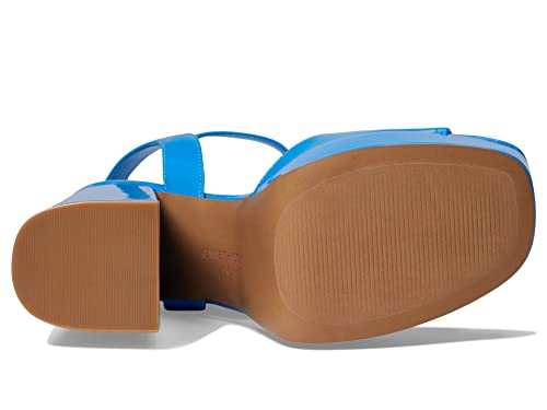 Kenneth Cole New York Women's Dolly Wedge Sandal, Blue Patent, 63