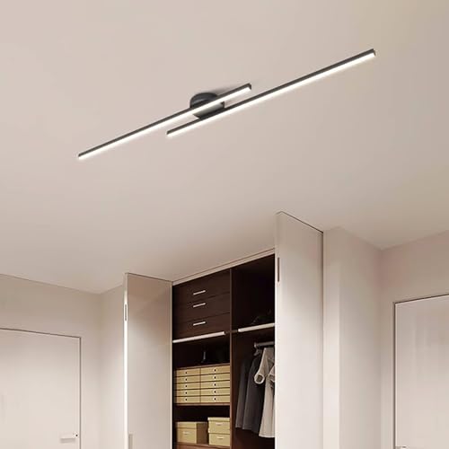 Plafón LED rectangular de 120cm para iluminar cocinas modernas 5