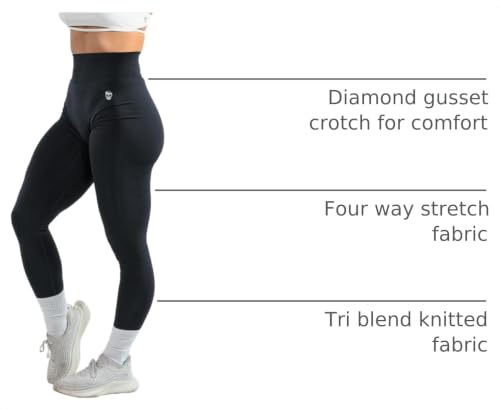 Image of Gymreapers Infinity Seamless Workout Leggings for Women High Waist Seamless Leggings for Exercise Running Active Yoga Pants