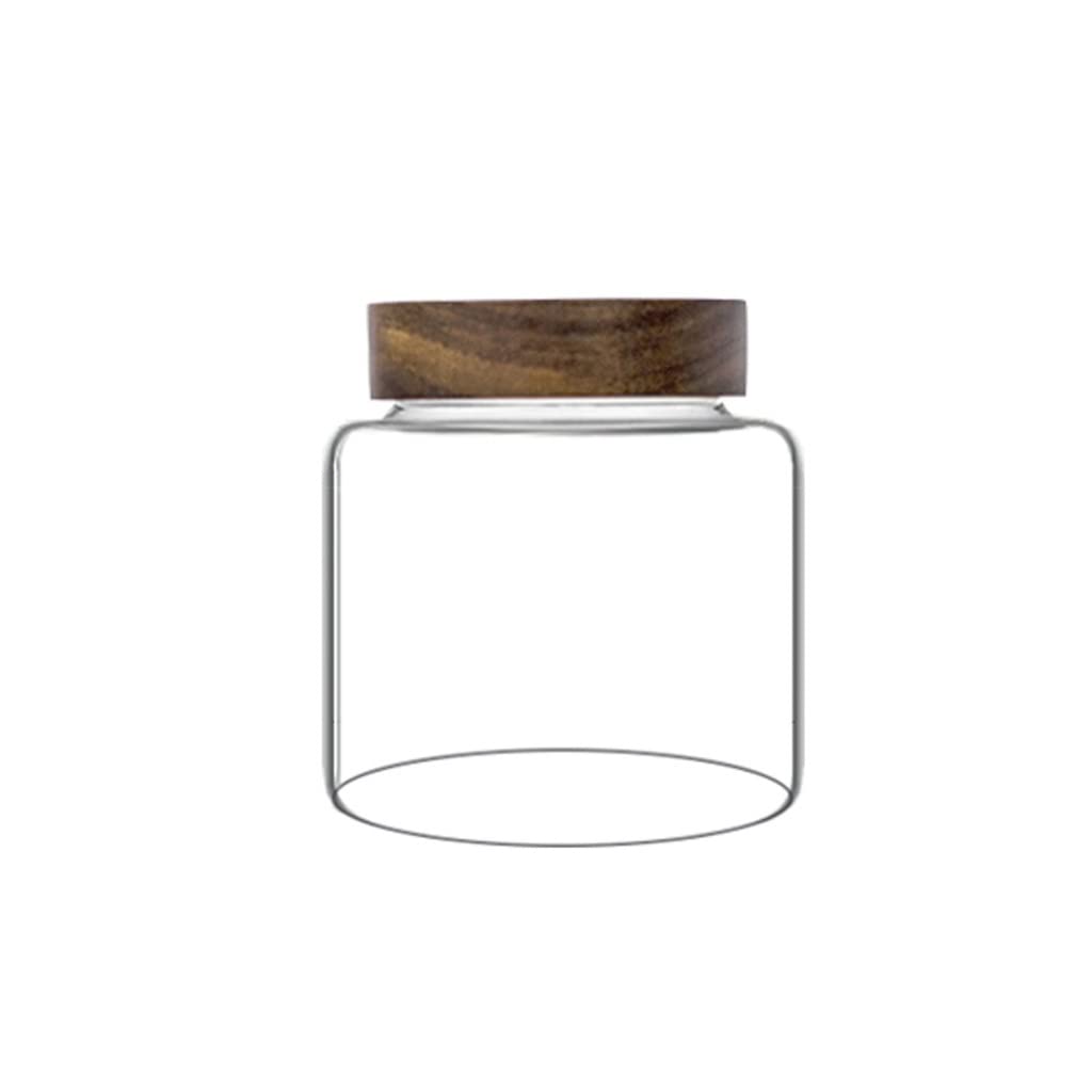 Jar en verre RJJ 1250ml : bocal scellé de cuisine style japon pour thé et grains de qualité