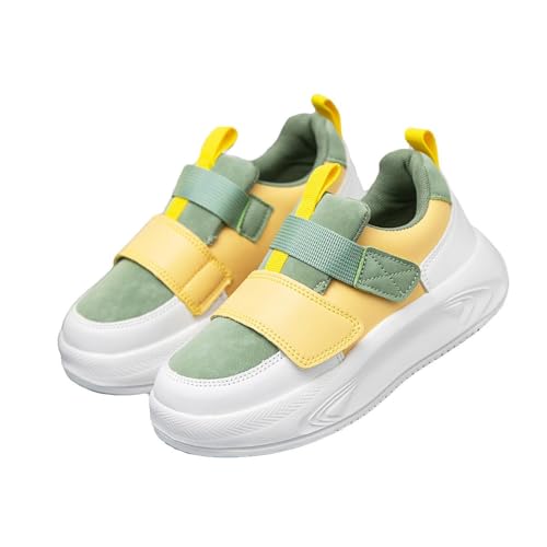 Boys Girls Outdoor Sports Shoes， Breathable and Comfortable with Soft Padded Neck, Retro Street Style, Basketball Shoes Suitable for All Seasons