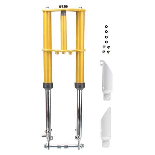 Fourches CRF50 dorées de 510 mm pour remplacer une suspension avant pliée