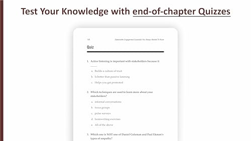 Image of Stakeholder Engagement Essentials You Always Wanted To Know: A Practical Guide to Stakeholder Mapping, Engagement Plans, and Managing Project Stakeholders (Self-Learning Management)