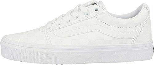 Vans Vans Damen Vn0a3iuniju1Sneaker, Checkerboard White White, 38.5