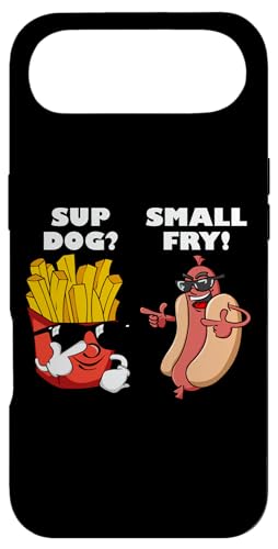 Fast Food Hot Dog And Small Fry ��������O���� Sup Dog BBQ �X�}�z�P�[�X iPhone Air �p