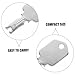 DIYEAH 4Pcs Industrial Forklift Key Set Heavy Duty Replacement Ignition Keys for Warehouse and Construction Equipment Built for Durability and Daily Use