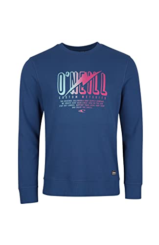 O'NEILL Storm Crew Sweatshirt Men Sudadera, Hombre, 15012 Ensign Blue, M Cover