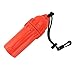 RiToEasysports Diving Dry Box, Underwater Diving Sealing Box Cylindrical Snorkeling Dry Box with Clip for Snorkeling Surfing Kayaking (Red)