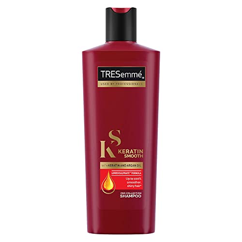 Image of Tresemme Keratin Mask, 300 Ml & Keratin Smooth Shampoo 340 Ml, With Keratin & Argan Oil For Straighter, Shinier Hair - Nourishes Dry Hair & Controls Frizz