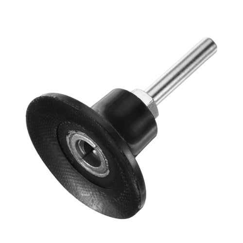 QUARKZMAN 2 Scheibenpad-Halter Schnellwechsel-Scheiben 1/4 Schaft-Halter-Mandrel für Die Grinder Schleif- und Konditionierscheiben, Schwarz