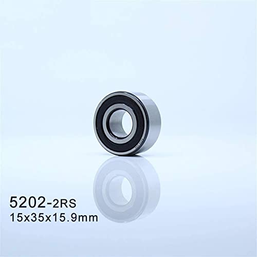 Rodamiento 5202 2RS para eliminar vibraciones en ejes de 15x35x15,9mm 2