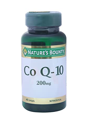 NATURE´S BOUNTY Coenzima Q10, color Verde, 45 gram, pack of/paquete de 1