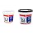 Red Devil 0422 Pre-Mixed Tile Grout Bundle, 1/2 Pint, White and Black