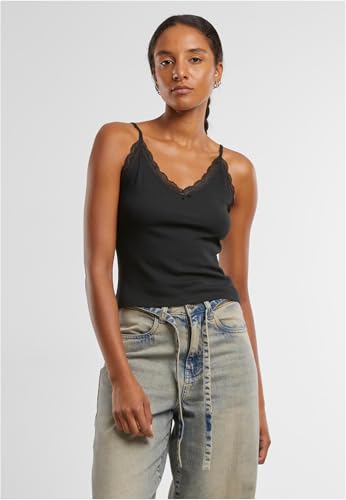 Women's Lace V-Neck Tank Top Urban Classics (X2) - 6