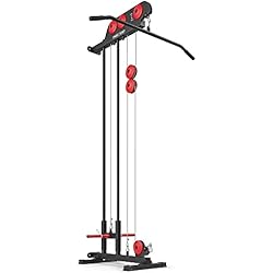 Polea Baja Gym Marbo Sport lat pulldown para Montaje en Pared Torre de Cables Multi-Gimnasio MS-W103 Made in EU