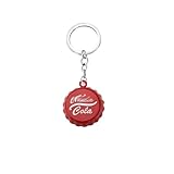 KEYCHIN Bottle Cap Keychain Vedio Game Fans Gifts Bottle Opener Jewelry Vedio Game Merchandise (Nu K)
