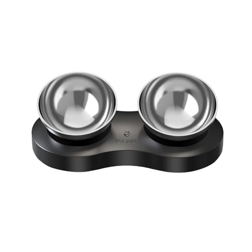 CARJILL PAW Pet Stainless Steel Double Bowl