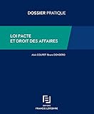 droit des affaires france  Loi Pacte et droit des affaires