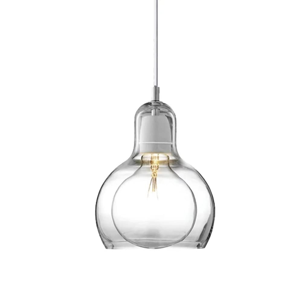Lámparas de Techo LED Modernas en Vidrio Transparente 7