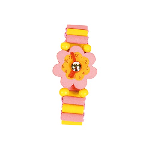 Bino 9987119 Montre en bois Rose
